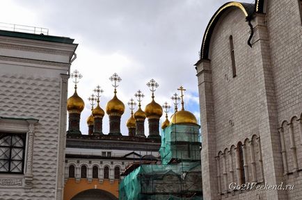 Московський кремль збройова палата і ансамбль соборній площі