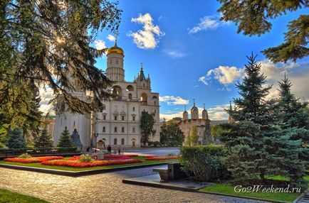 Московський кремль збройова палата і ансамбль соборній площі