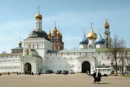 Moszkovita - 5 izgalmas útvonalakat helyeit Szent Sergius a Radonezh
