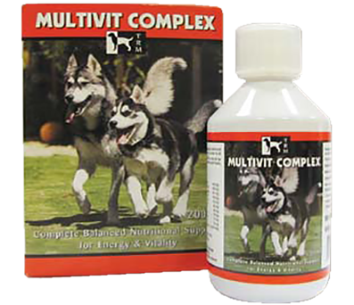 Мультивіт-комплекс і гемобаланс ефективні добавки для собак схильних до високих навантажень