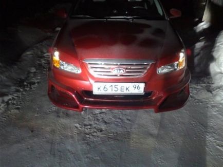 Накладка на бампер kia cerato 2009 своїми руками - все про автомобілях кіа, kia