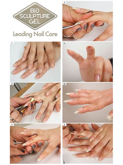 Нарощування з bio sculpture gel