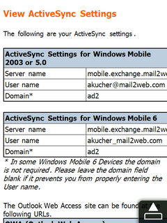 Configurarea unui e-mail push gratuit pe Windows Mobile - informații mobile