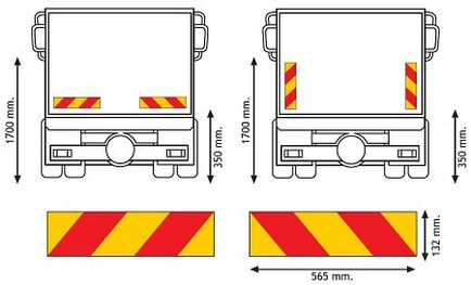 Dimensiuni mari de marfă, pdd, permis de transport, semn