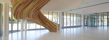 Szokatlan lépcső a házban, a második emeleten a fényképet ötletek (lépcsők) Szokatlan lépcső a házban, a második emeleten a fényképet ötletek