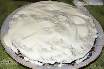 Ніжний вершковий торт з ківі (оригінальний рецепт)