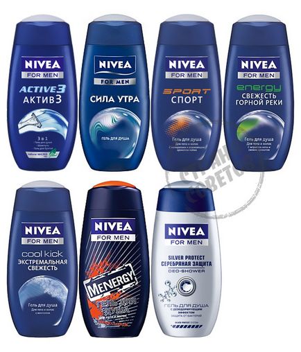 Nivea for men гель для душу