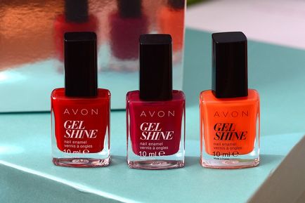 Нові відтінки улюблених лаків для нігтів gel shine від avon