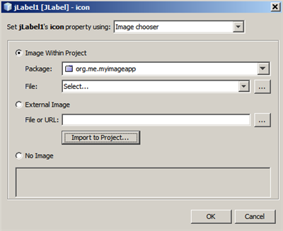Обробка зображень в додатку java з графічним інтерфейсом - практичний посібник з ide
