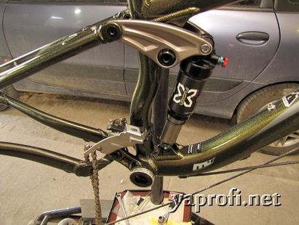 Două suspensii biciclete expert de întreținere xc, DIY pe