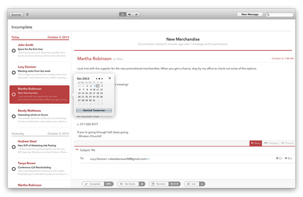 Prezentare generală a aplicațiilor de e-mail pentru mac # 1