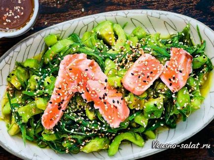 Salata de castravete cu dressing marinat de ghimbir