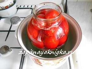 Castraveți cu platou de tomate pentru iarnă