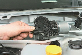 Opel astra h Demontarea și instalarea ansamblului ștergătorului parbrizului cu reductorul motorului