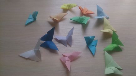 Origami pentru fluturași Butterfly