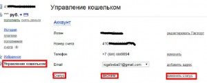 Deschideți geanta de bani Yandex