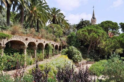 Park Güell, Barcelona hogyan juthatunk el oda, a helyét a térképen, hogy hol vásárolnak jegyet a park útvonalak