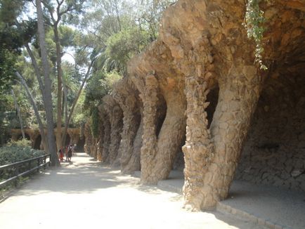 Parcul Guell din Barcelona