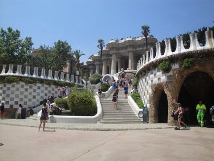 Parcul Guell din Barcelona