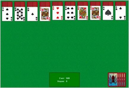 Solitaire păianjen descărcare pentru Windows 7