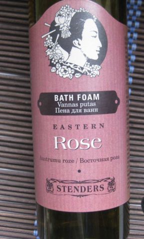 Spumă de baie - trandafir oriental - de la stenders - recenzii, fotografii și preț