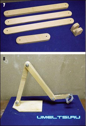 Aspirator ciclon pentru un aspirator cu mâinile lor pas cu pas, desene