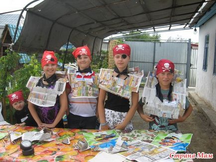 Scenariu de petrecere pirat - țara mamei (valurile de furtună sunt teribile) Pirate scenariu de partid - mame țară