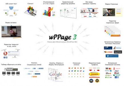 Плагін wppage - генератор продають сторінок для wordpress
