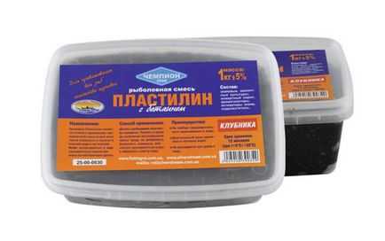 Plastilina pentru pescuit - cum să faceți o momeală cu propriile mâini