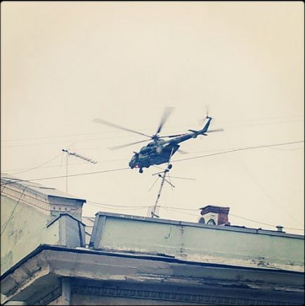 De ce zburați cu elicoptere peste centrul Moscovei - forumul de la Moscova