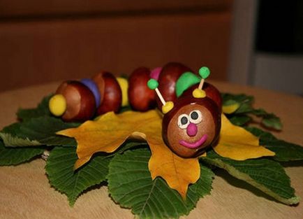 Artizanat din materiale naturale și din roșii - meșteșuguri pentru copii din legume și fructe (fotografie)