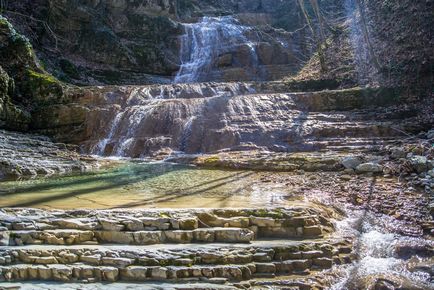 Полковницькі водоспади складність маршруту, протяжність, фото