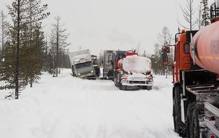 Pe drumul de iarnă din Krasnoselkup