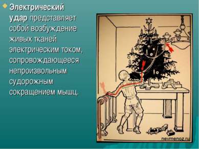 Презентація - дія електричного струму на людину - завантажити безкоштовно