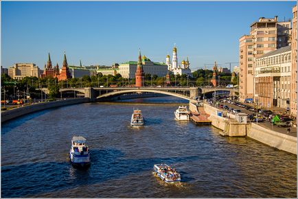 O plimbare în jurul Kremlinului Moscova