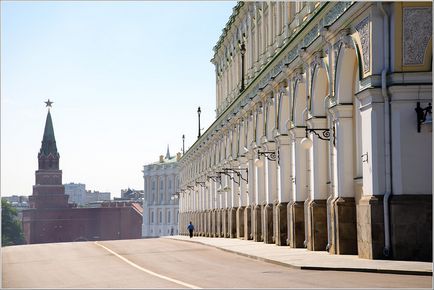 O plimbare în jurul Kremlinului Moscova