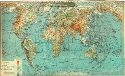 Rasol - cum arată hărțile lumii în diferite țări
