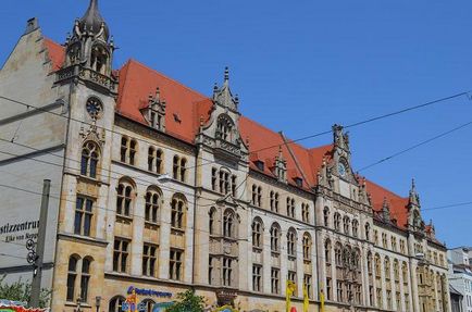 A történet az utazás Németországon keresztül jelentést az utat Magdeburg