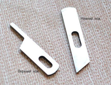 Overlock reparații, cum să înlocuiți și ascuțiți cuțite de overlock