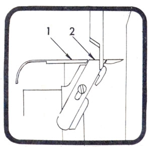 Overlock reparații, cum să înlocuiți și ascuțiți cuțite de overlock