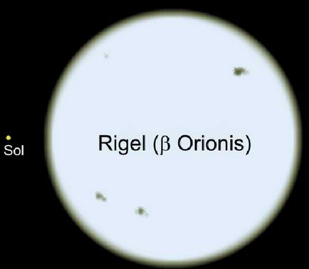 Rigel, gigantul alb și albastru în constelația orionului, constelații