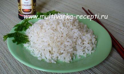 Párolt rizs multivarka