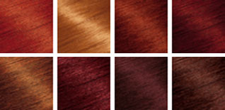 Руді відтінки фарби для волосся палітра, фото, відгуки