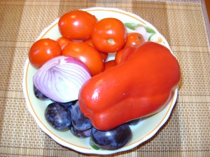 Saláta paradicsom recept (fejes saláta) Paradicsom saláta recept
