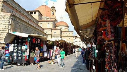 Cele mai bune cumpărături din magazinele din Florența, priza, piețele