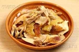 Satsivi Chicken grúz-lépésre recept fotók (dió) Satsivi Chicken grúz-lépésre recept fotók