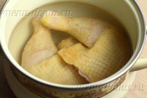 Satsivi Chicken grúz-lépésre recept fotók (sacivi) Satsivi Chicken grúz-lépésre recept fotók