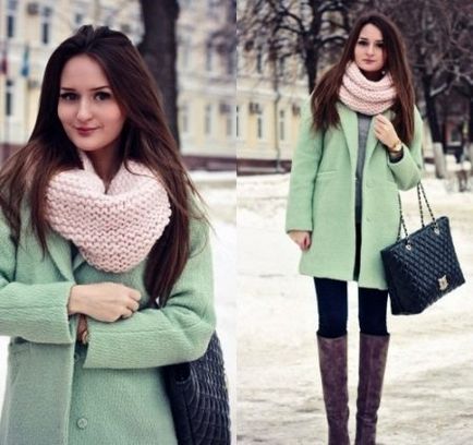 Cu ce ​​să poarte un strat verde (122 fotografii) verde închis, care eșarfă se va potrivi, sac, accesorii,