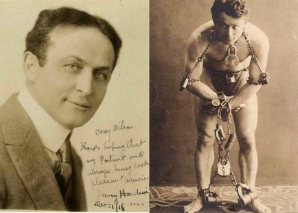 Secretele lui Harry Houdini, de fapt, au făcut trucuri cu mare iluzionist