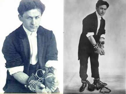 Secretele lui Harry Houdini, de fapt, au făcut trucuri cu mare iluzionist